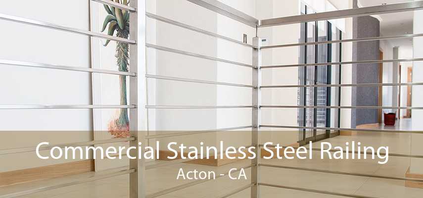 Commercial Stainless Steel Railing Acton - CA