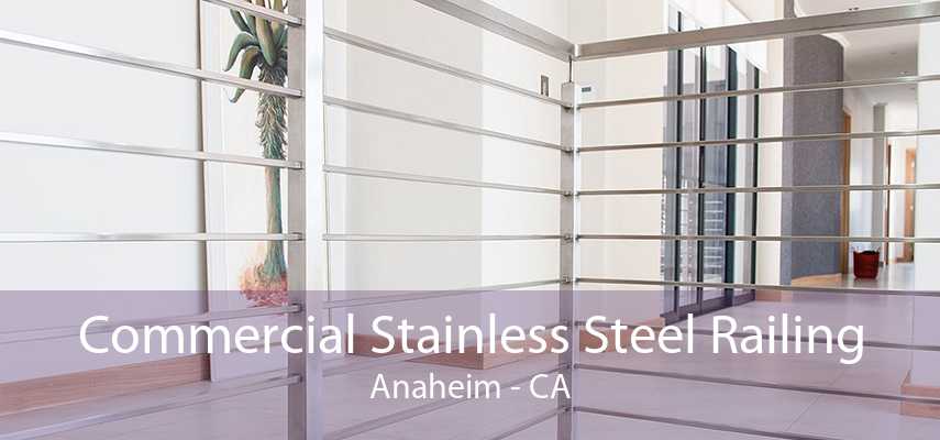 Commercial Stainless Steel Railing Anaheim - CA