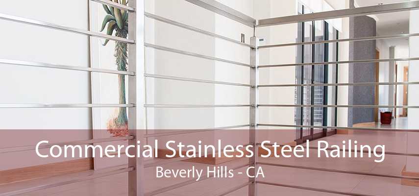 Commercial Stainless Steel Railing Beverly Hills - CA