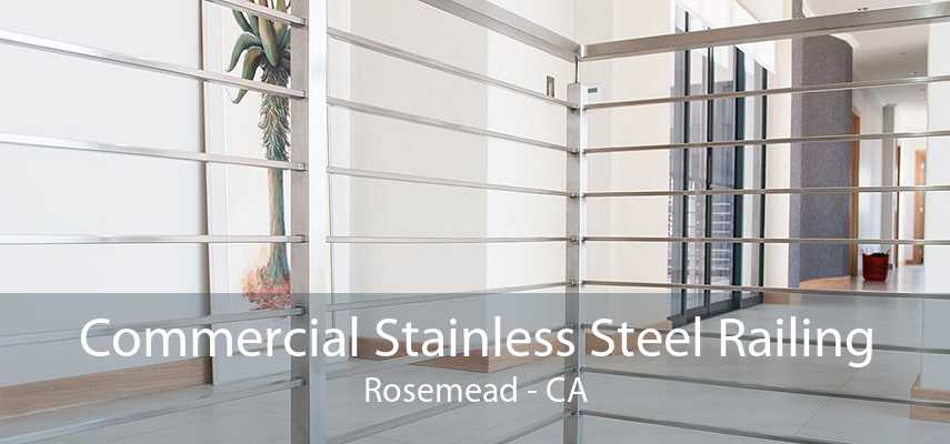 Commercial Stainless Steel Railing Rosemead - CA