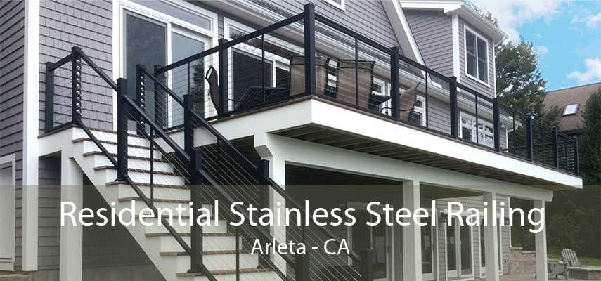 Residential Stainless Steel Railing Arleta - CA