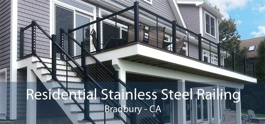 Residential Stainless Steel Railing Bradbury - CA