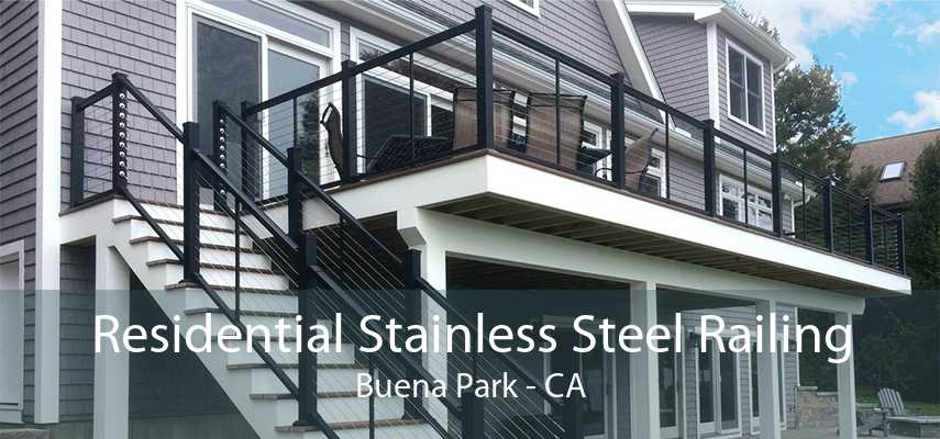 Residential Stainless Steel Railing Buena Park - CA