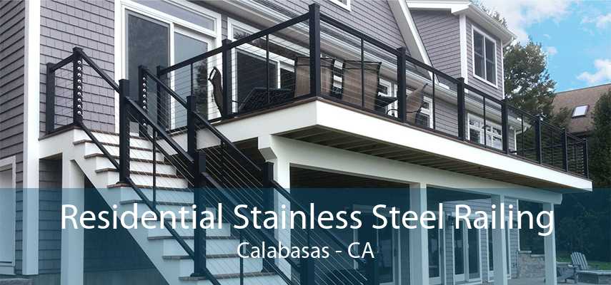 Residential Stainless Steel Railing Calabasas - CA