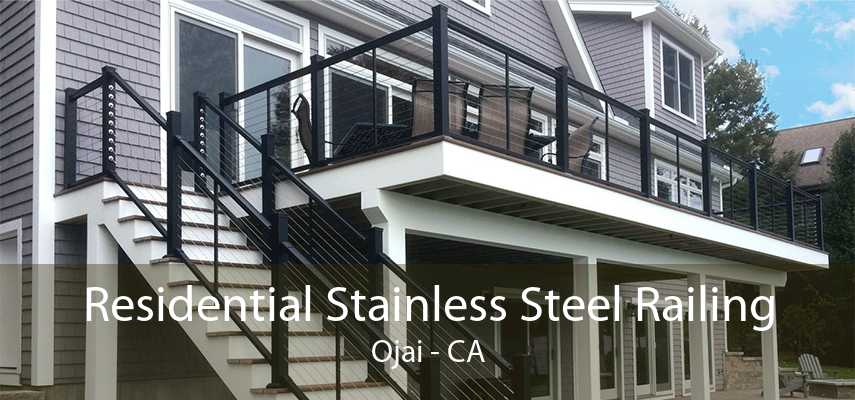 Residential Stainless Steel Railing Ojai - CA