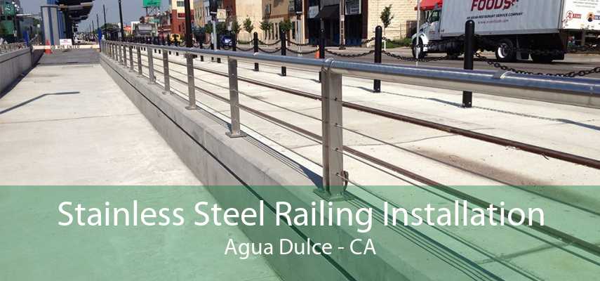 Stainless Steel Railing Installation Agua Dulce - CA