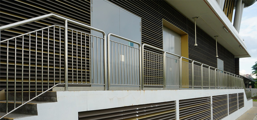 Balcony Stainless Steel Railing Installation