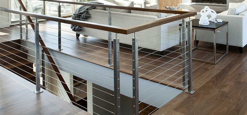 Interior Stainless Steel Railing Contractor